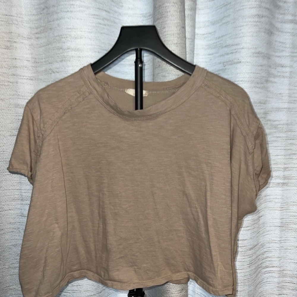 Women's Altar'd State Tan Crop Top